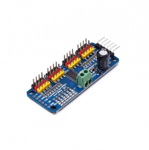 Module  Điều Khiển 16 Servo PCA9685 ( xuất xung PWM / giao tiếp I2C )