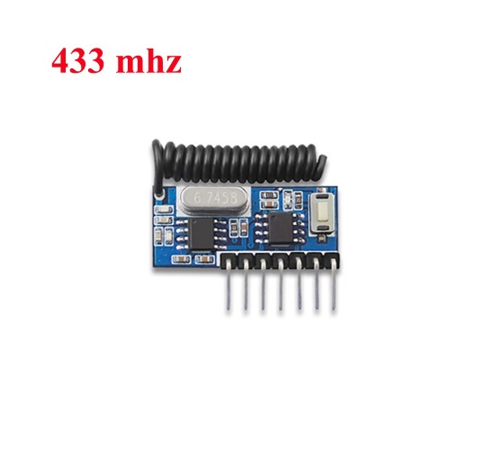 433mhx Rx Module Module Thu Sóng RF 433MHz - RX480E 4 kênh 5V