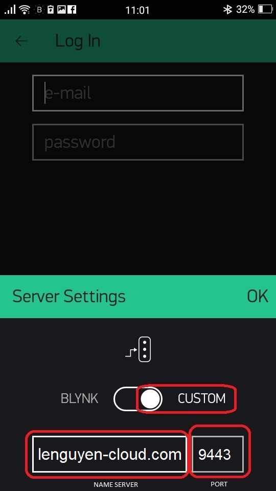 server setting1 1